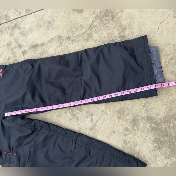 Champion black and pink Girls snow pants - Picture 9 of 11
